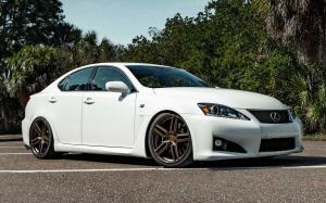 Lexus IS F on Vossen Wheels (HF-1) 2019 года